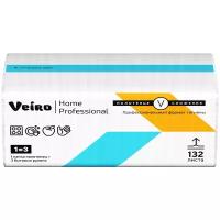 Полотенца для рук V - сложение (Soft Pack) Veiro Home Professional 2 слоя 132 листа