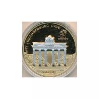 (2009) Монета Острова Кука 2009 год 1 доллар "Бранденбургские ворота" Медь-Никель PROOF
