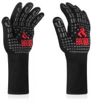 Inkbird BBQ Gloves Термостойкие перчатки, термостойкие прихватки, жаропрочные для гриля, барбекю, мангала и духовки