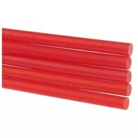 Клеевые стержни REXANT, Ø7 мм, 100 мм, красные, 6 шт., блистер