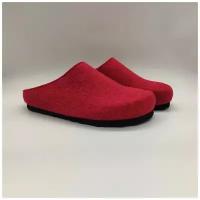 Сабо женские анатомические 510001-136 BASIC Wool, цвет красный, размер 39