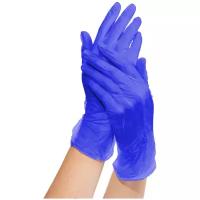 VINIMAX перчатки одноразовые виниловые синие, 50 пар. M