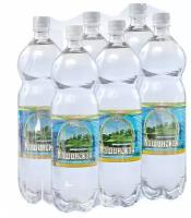 Природная минеральная вода "Кашинская" лечебно-столовая 1,5 л, набор газированной питьевой воды 6 шт