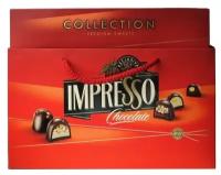 Набор шоколадных конфет IMPRESSO PREMIUM, красный, 424 гр