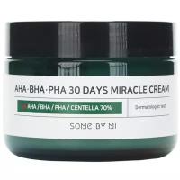 Some By Mi AHA-BHA-PHA 30 Days Miracle Cream Крем для лица с 3 видами кислот и центеллой азиатской