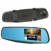 Зеркало видеорегистратор c двумя камерами, камера заднего вида с регистратором, Full HD 1080, 170 градусов, ночная съёмка