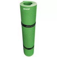 Коврик спортивный для фитнеса и йоги Isolon Sport 1800х600х5 мм зеленый