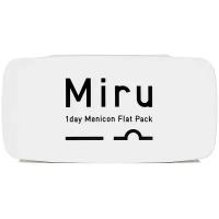 Контактные линзы Menicon Miru 1day Flat Pack, 30 шт.