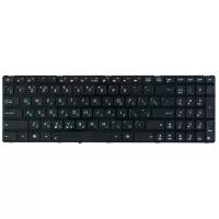 Клавиатура черная с черной рамкой для Asus K51AC