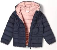 Куртка для девочек, s.Oliver, артикул: 403.10.202.16.150.2109671, цвет: темно-синий (5952), размер: 92