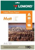 Бумага Lomond Matt/Matt Inkjet Photo Paper (0102036)