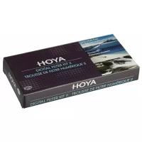 Комплект светофильтров HOYA: UV (C) HMC MULTI, PL-CIR, NDX8 - 37mm