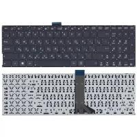 Клавиатура для ноутбука Asus VivoBook F555LP, черная без рамки, плоский Enter