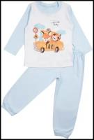 Пижама для малышей трикотажная размер 52-80 Совенок Дона