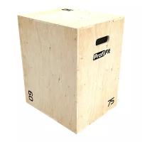 Универсальный PLYO BOX фанера, 3 в 1, 50-60-75см, Profi-Fit