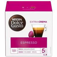 Кофе в капсулах Nescafe Dolce Gusto Espresso, 16 капс., 16 кап. в уп.