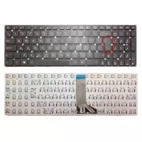 Клавиатура для ноутбука Asus D550MA черная без рамки, Г- образный Enter, шлейф 10 см