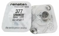 Батарейка Renata 377 ( SR626SW ) - 2шт