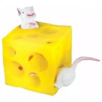 Игрушка антистресс для развития мелкой моторики Мышки в сыре (оригинальная модель) / Мышки и сыр