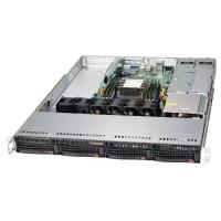 Сервер Supermicro SuperServer 5019C-MHN2 без процессора/без ОЗУ/без накопителей/количество отсеков 3.5" hot swap: 4/1 x 350 Вт/LAN 1 Гбит/c