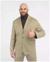 Мужской пиджак Великоросс цвет бежевый 48 размер