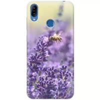 Силиконовый чехол Пчела и цветок на Asus Zenfone Max (M2) ZB633KL / Асус Зенфон Макс М2