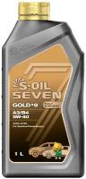 Синтетическое моторное масло S-OIL SEVEN GOLD#9 A3/B4 5W-40 1л