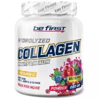 Добавка для суставов и связок Be First Collagen + vitamin C 200 гр, лесные ягоды