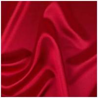 Ткань блузочная Gamma Poly satin, 100 г/м2+-5 г/м2, 100*145 см, 95% полиэстер, 5% спандекс, №09, темно-красная (PSS-001)