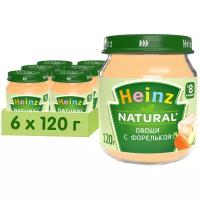 Пюре Heinz Овощи с форелькой (с 8 месяцев) 120 г, 120 г, 6 шт.