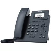 Телефон SIP Yealink SIP-T30P без блока питания черный SIP-T30P WITHOUT PSU