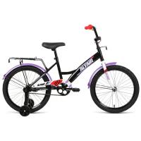 Детский велосипед ALTAIR Kids 20 (2021) черный/белый 13" (требует финальной сборки)