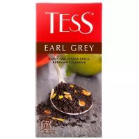 Чай черный Tess Earl grey ароматизированный в пакетиках
