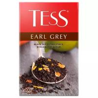 Чай черный Tess Earl Grey листовой, 200 г, 1 уп.
