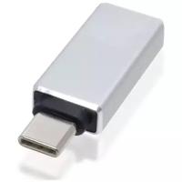 Аксессуар Brosco OTG USB to Type-C Adapter Silver OTG-ADAPTER-TYPE-C-SILVER