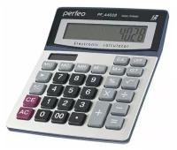Калькулятор Perfeo PF_A4028, бухгалтерский, 12-разр., GT, серебристый