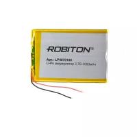 Аккумулятор ROBITON LP4070100 3.7В 3000mAh
