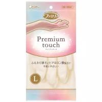 Перчатки ST Family Premium touch, 1 пара, размер L, цвет жемчужный