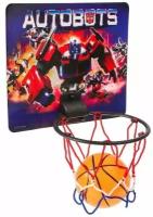 Баскетбольный щит с мячом "Трансформеры"