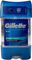 Gillette Гелевый дезодорант-антиперспирант Power Rush, 70 мл, 87 г