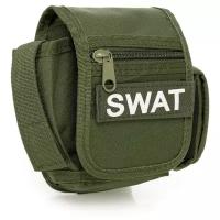 Подсумок Swat с 3 отделениями цвет олива зеленый