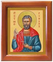 Священномученик Роман Кесарийский, икона в рамке 12,5*14,5 см
