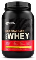 Протеин Optimum Nutrition 100% Whey Gold Standard, 909 гр., банановый крем