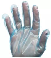 Одноразовые хозяйственные перчатки Albens из термопластичного эластомера (ТПЭ), размер универсальный, 100 штук