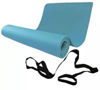 Коврик для йоги Kampfer (60х180х0,65 см) (nordic blue)