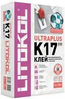 Клей для плитки и керамогранита Litokol K17, 25 кг
