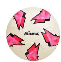 Мяч футбольный MINSA 5 размер