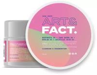 ART&FACT. / Очищающая паста для проблемной и жирной кожи для борьбы с прыщами и акне с белой коллоидной глиной 8% и оксидом цинка 5%