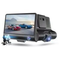 Видеорегистратор с 3-мя камерами Video Car DVR Full HD 1080p