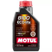 Синтетическое моторное масло Motul 8100 Eco-lite 5W30, 1 л
